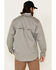 Ariat Men's Fire Resistant Solid Vent Long Sleeve Work Shirt, Silver, hi-res