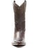 Image #4 - Dingo Men's Bucklace Stagecoach Western Boot - Snip Toe, Brown, hi-res