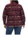 Image #3 - Ariat Women's Southwestern Print Shacket - Plus Size, Purple, hi-res