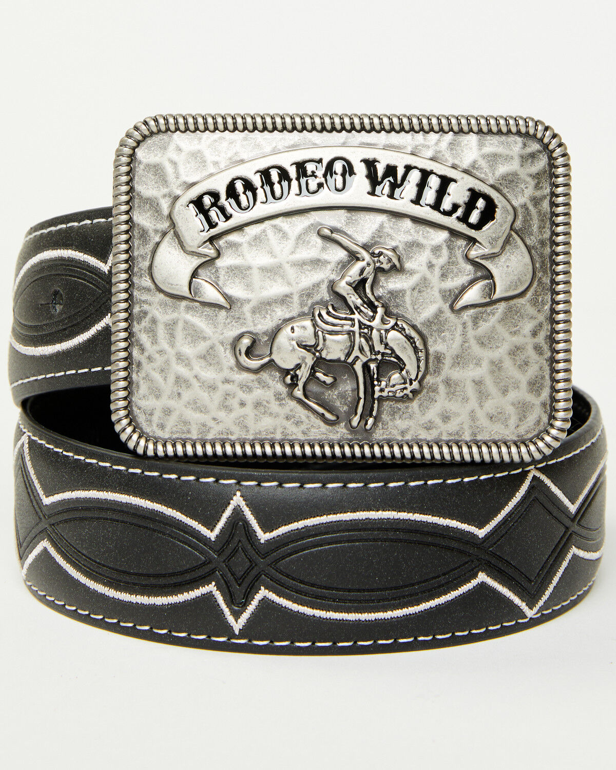 Cody James Boys' Deacon Rodeo Wild Buckle Belt