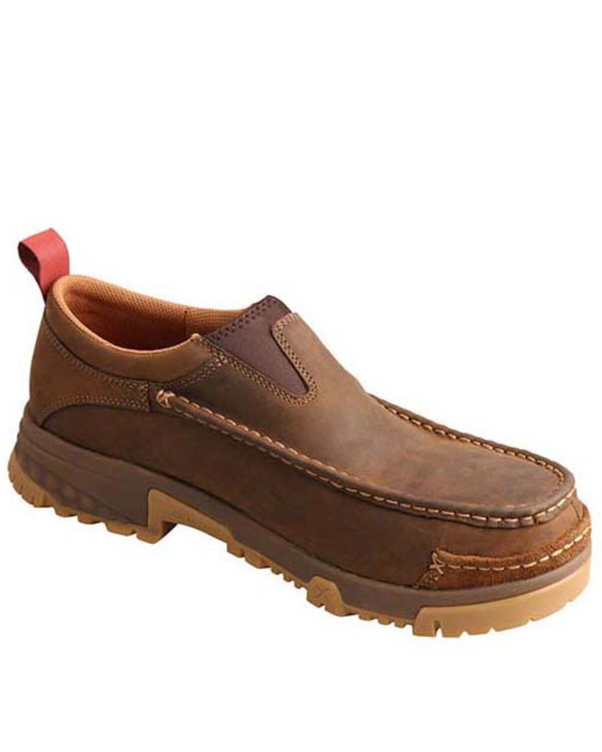 mens slip on work shoe
