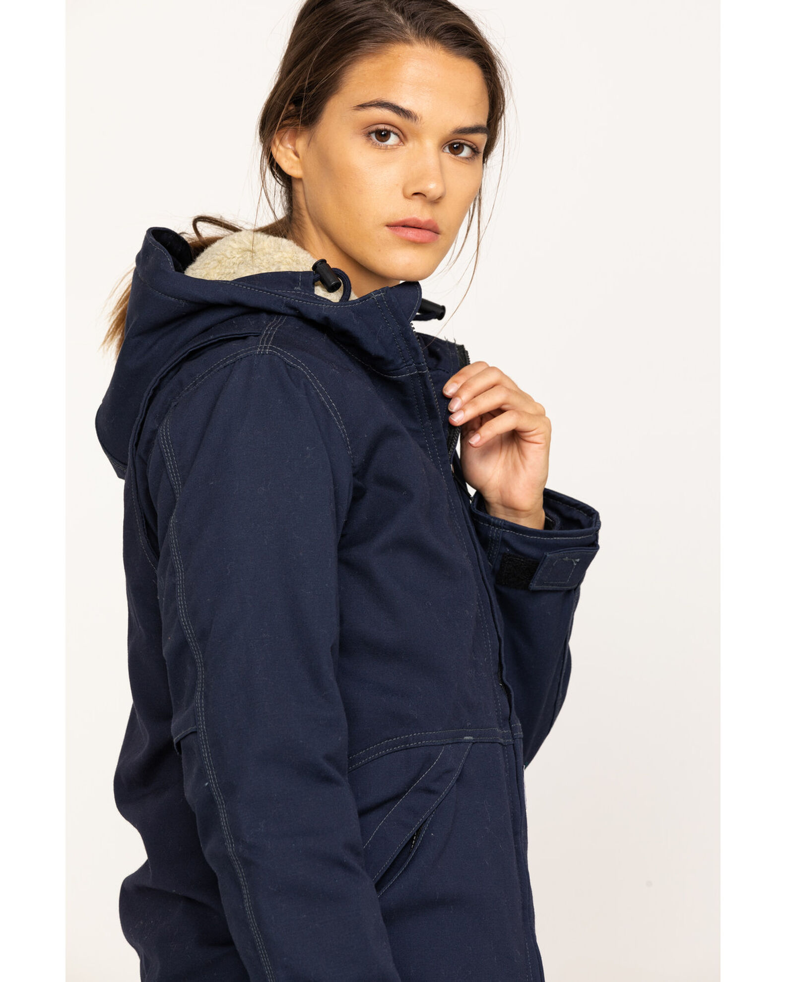 Carhartt Women s FR Full Swing Quick Duck Sherpa Lined FR Jacket Boot Barn