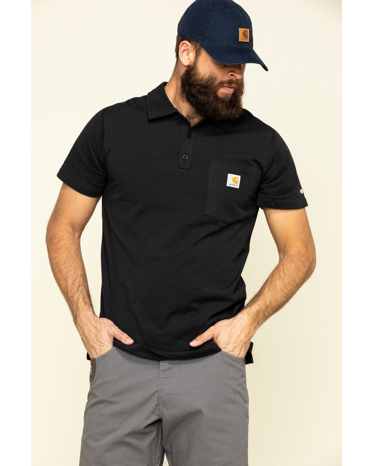 mens carhartt polo shirts 