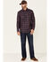Image #2 - Cody James Men's FR Plaid Print Long Sleeve Work Shirt , , hi-res