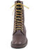 Image #2 - White's Boots Men's Mule Packer 10" Lace-Up Work Boots - Round Toe, Brown, hi-res