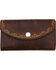 Western Express Women's Leather Organizer Wallet, Brown, hi-res