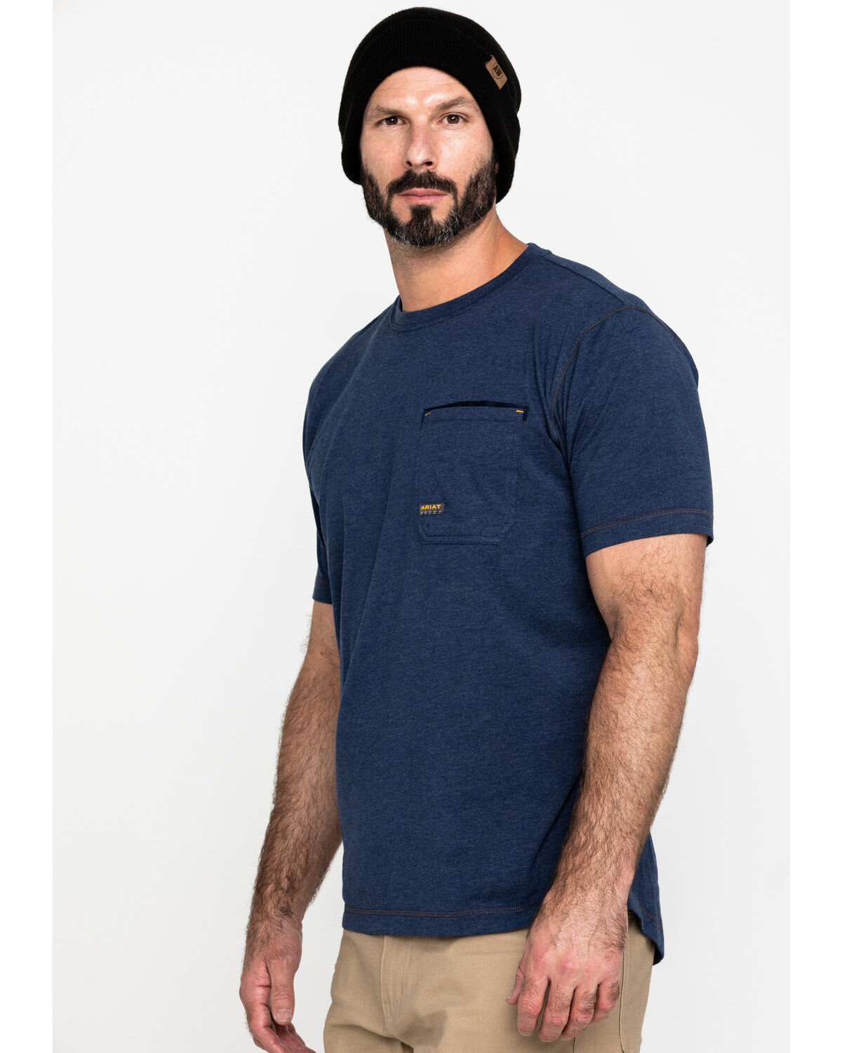 Image #3 - Ariat Men's Rebar Workman Technician Graphic Short Sleeve Work T-Shirt , , hi-res