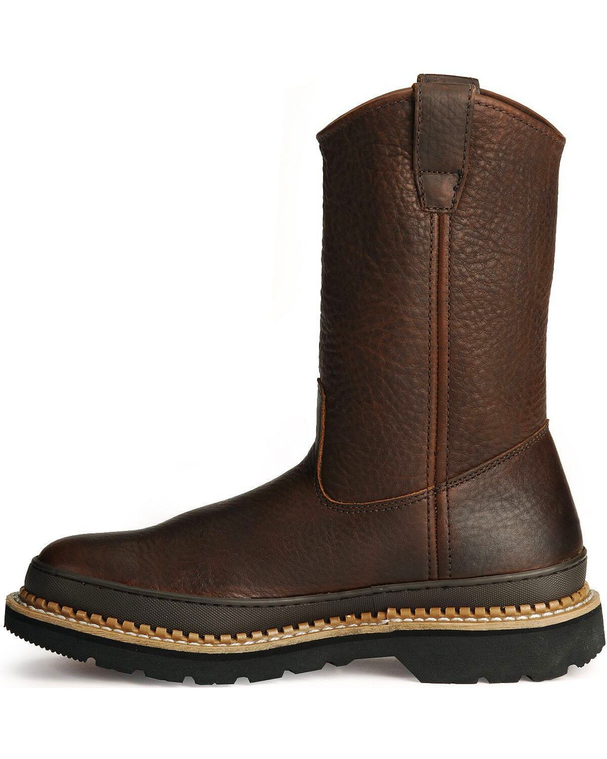 Image #3 - Georgia Men's Wellington Giant Work Boots, Brown, hi-res
