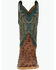 Image #4 - Tony Lama Men's Exotic Full Quill Ostrich Heritage Juan Western Boots - Broad Square Toe, Green, hi-res