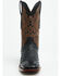 Image #4 - Ariat Men's Exotic Full Quill Ostrich Classic Cash Western Boots - Broad Square Toe, Black, hi-res