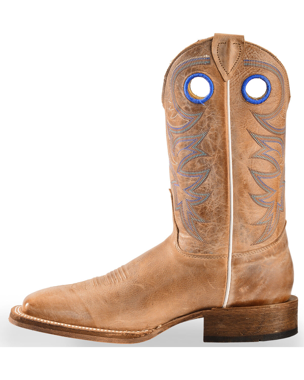 justin bent rail men's chievo square toe western boots