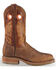 Image #2 - Double H Men's Domestic I.C.E. Roper Boots - Steel Toe, Brown, hi-res
