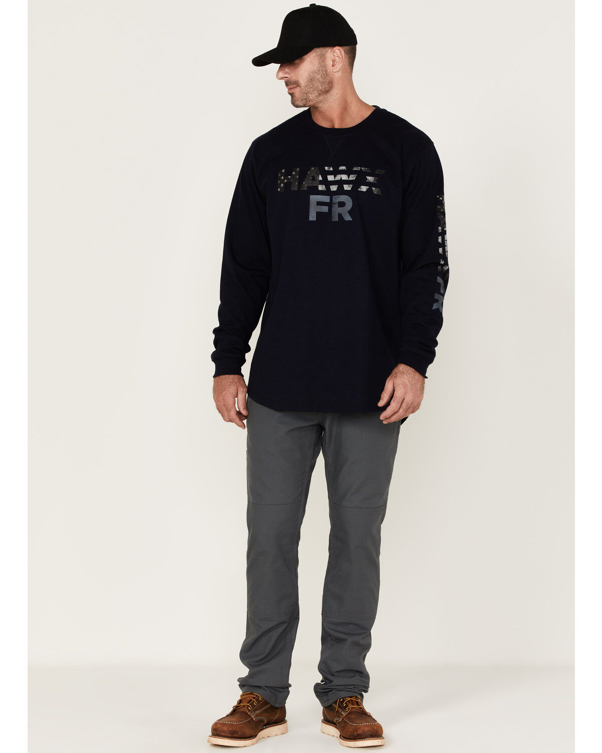 Image #1 - Cody James Men's FR Duck Canvas Work Pants, Grey, hi-res