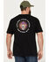Brixton Men's Future Short Sleeve Relaxed Graphic T-Shirt, Black, hi-res