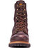 Image #3 - Carolina Men's Logger 8" Work Boots, Brown, hi-res