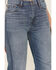 Image #4 - 7 For All Mankind Modern Dojo Medium Wash High Rise Trouser Stretch Denim Jeans, , hi-res