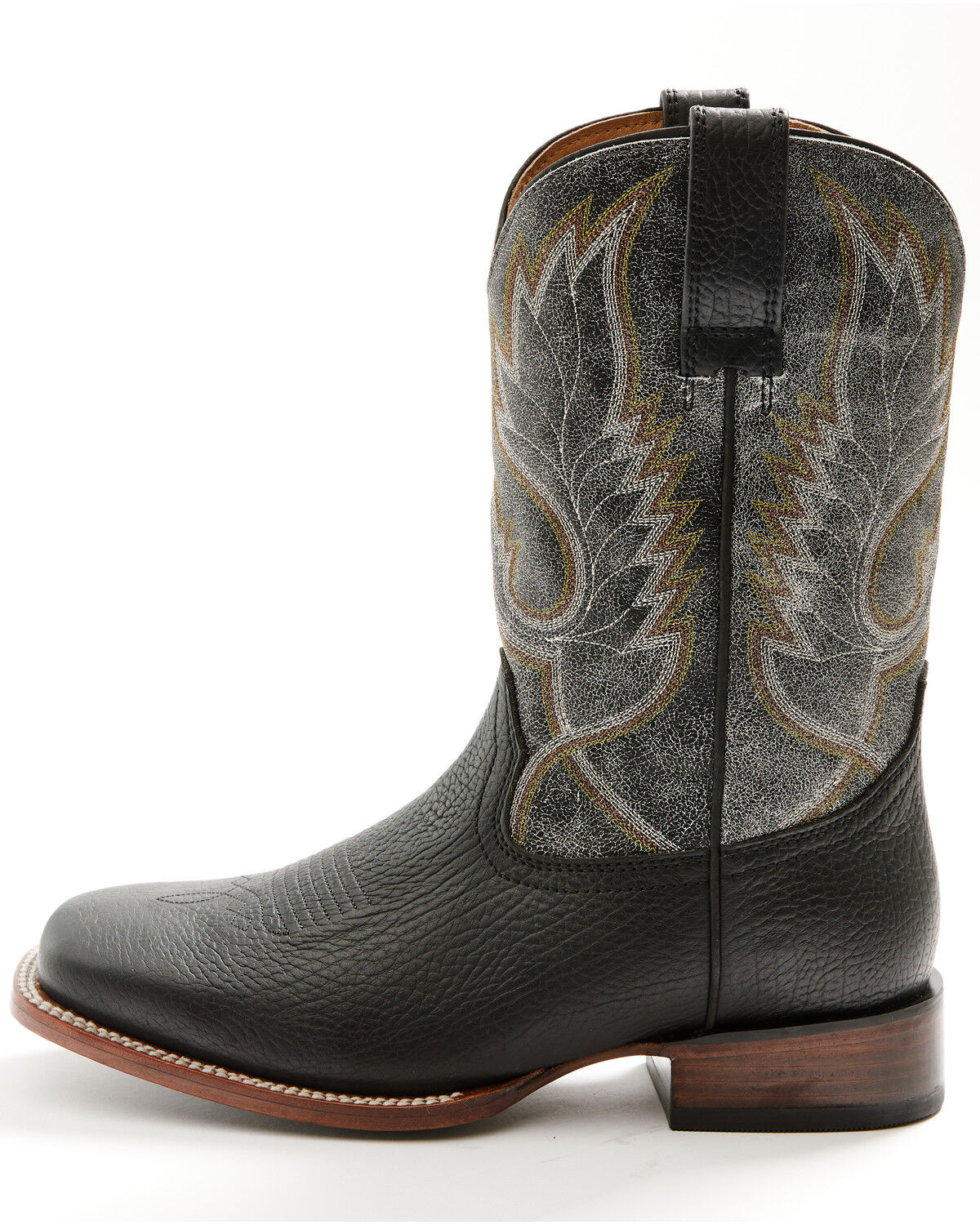 Image #3 - Cody James Cush Core® Men's Tracker Western Boots - Broad Square Toe, Black, hi-res