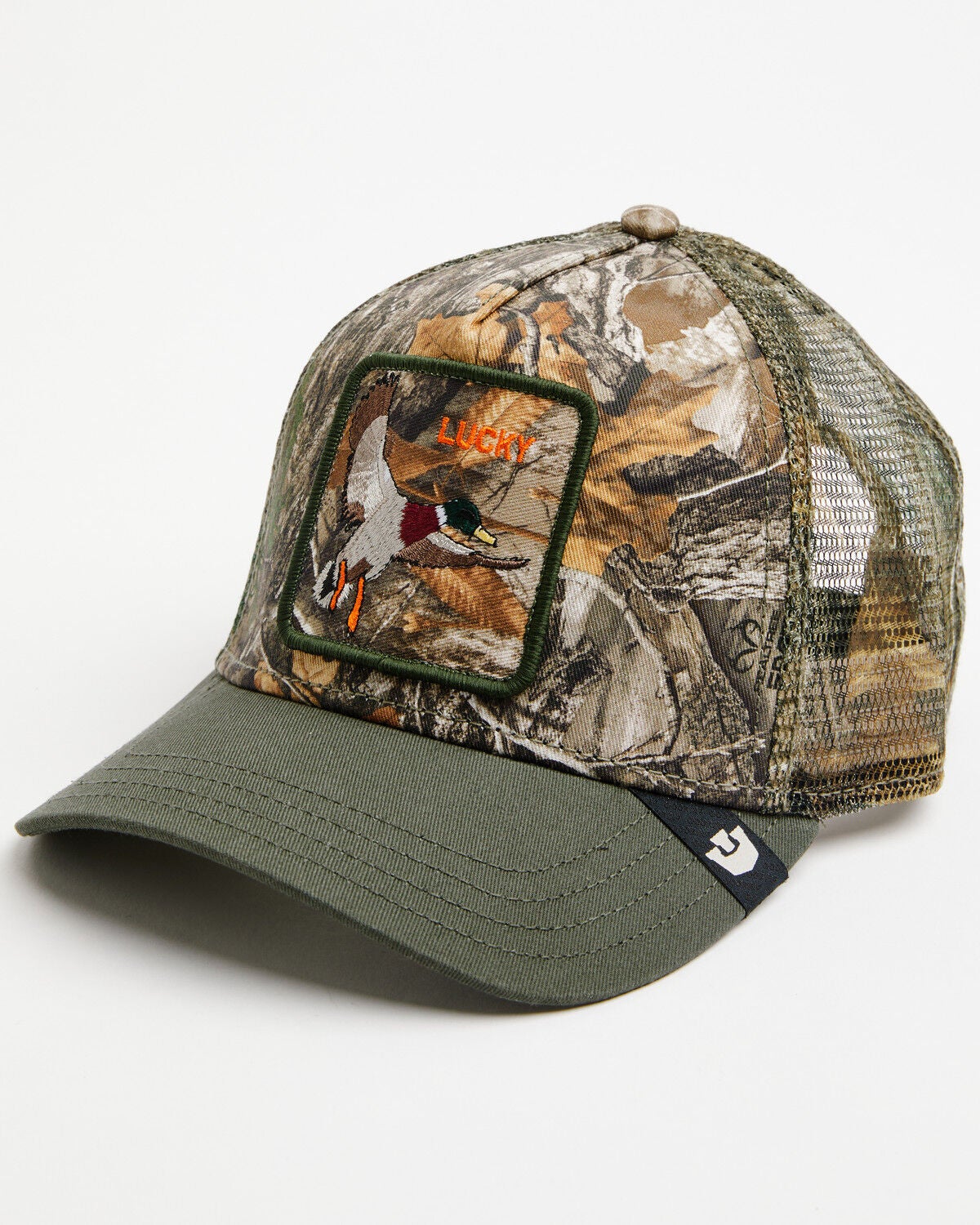 Goorin Bros Men's Realtree Edge Lucky Duck Ball Cap, Camouflage, hi-res