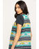 Image #4 - Ariat Women's Joshua Tree Striped Vest , Multi, hi-res
