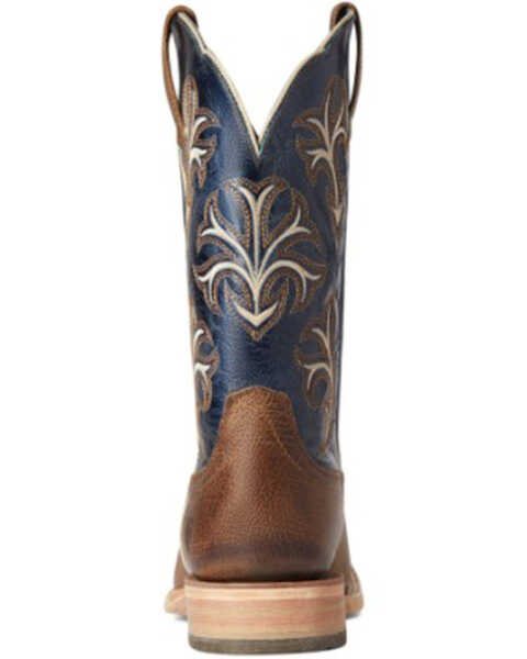 Image #3 - Ariat Men's Cowboss Western Boot - Broad Square Toe , Brown, hi-res