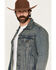 Image #2 - Levi's Men's Time Well Spent Medium Wash Relaxed Fit Trucker Jacket, Medium Wash, hi-res