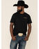 Cody James Men's Black Snake Buckle Graphic T-Shirt , Black, hi-res