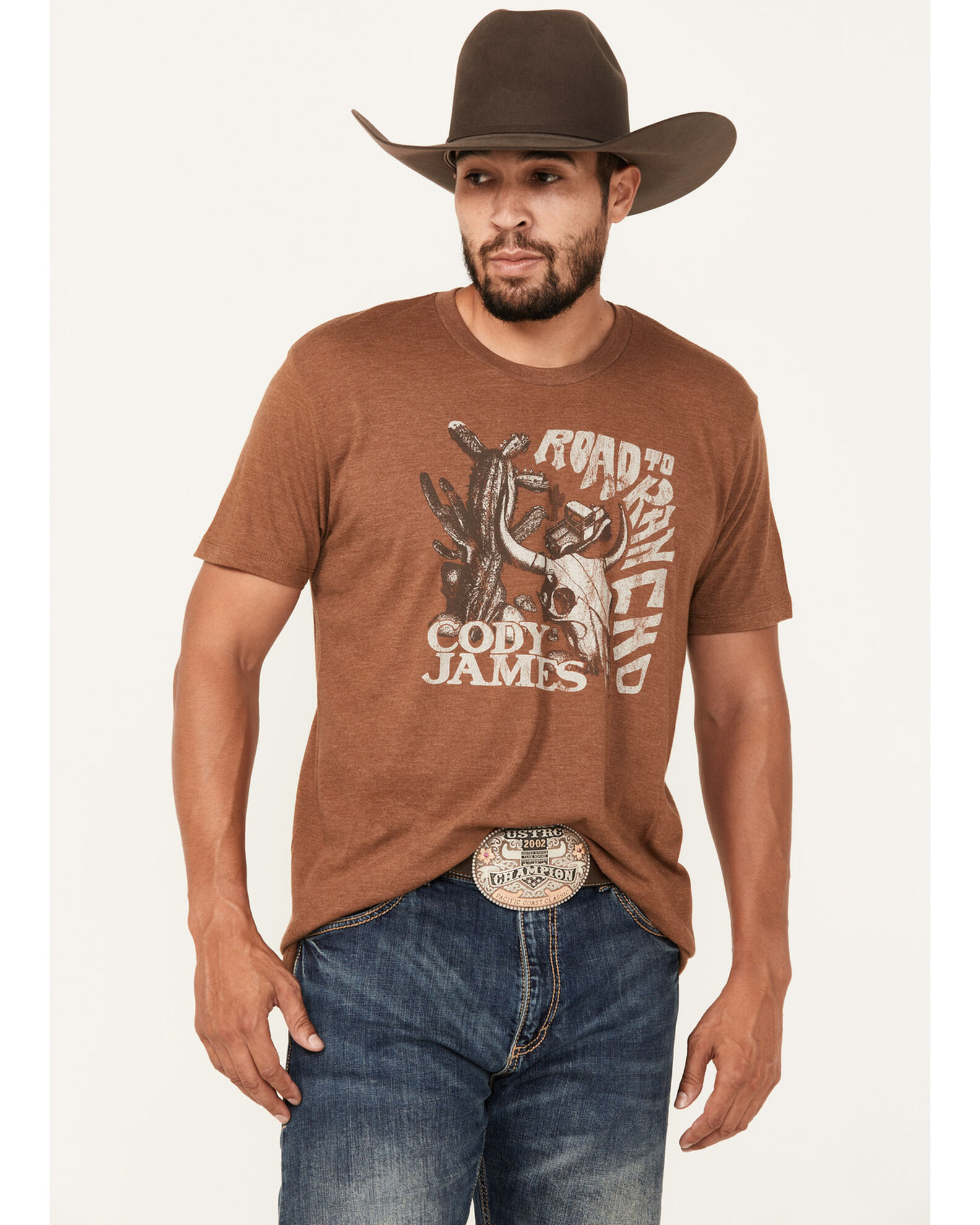 Cody James Men's Road To Rancho Short Sleeve Graphic T-Shirt