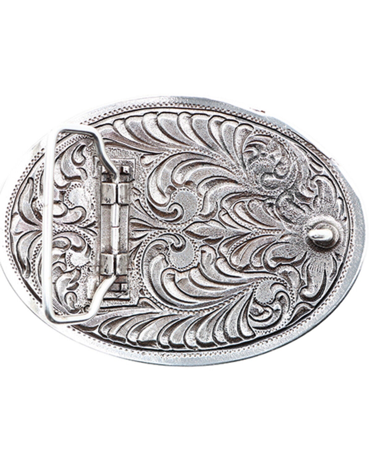 Image #2 - Boot Barn California Sunset Heritage Belt Buckle, Silver, hi-res