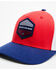 Image #2 - Cinch Men's Americana Patch Ball Cap, Red/white/blue, hi-res