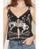 Image #3 - Blended Women's Fly Away Short Graphic Tank, Black, hi-res