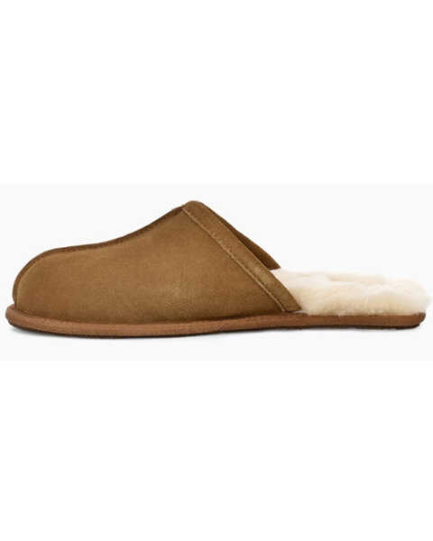 Image #3 - UGG Men's Scuff Suede House Slippers, Brown, hi-res