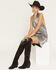 Image #1 - Show Me Your Mumu Women's Jasmine Halter Neck Sleeveless Mini Dress, Silver, hi-res