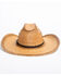 Cody James Boys' Toasted Palm Cross Cowboy Hat, Natural, hi-res