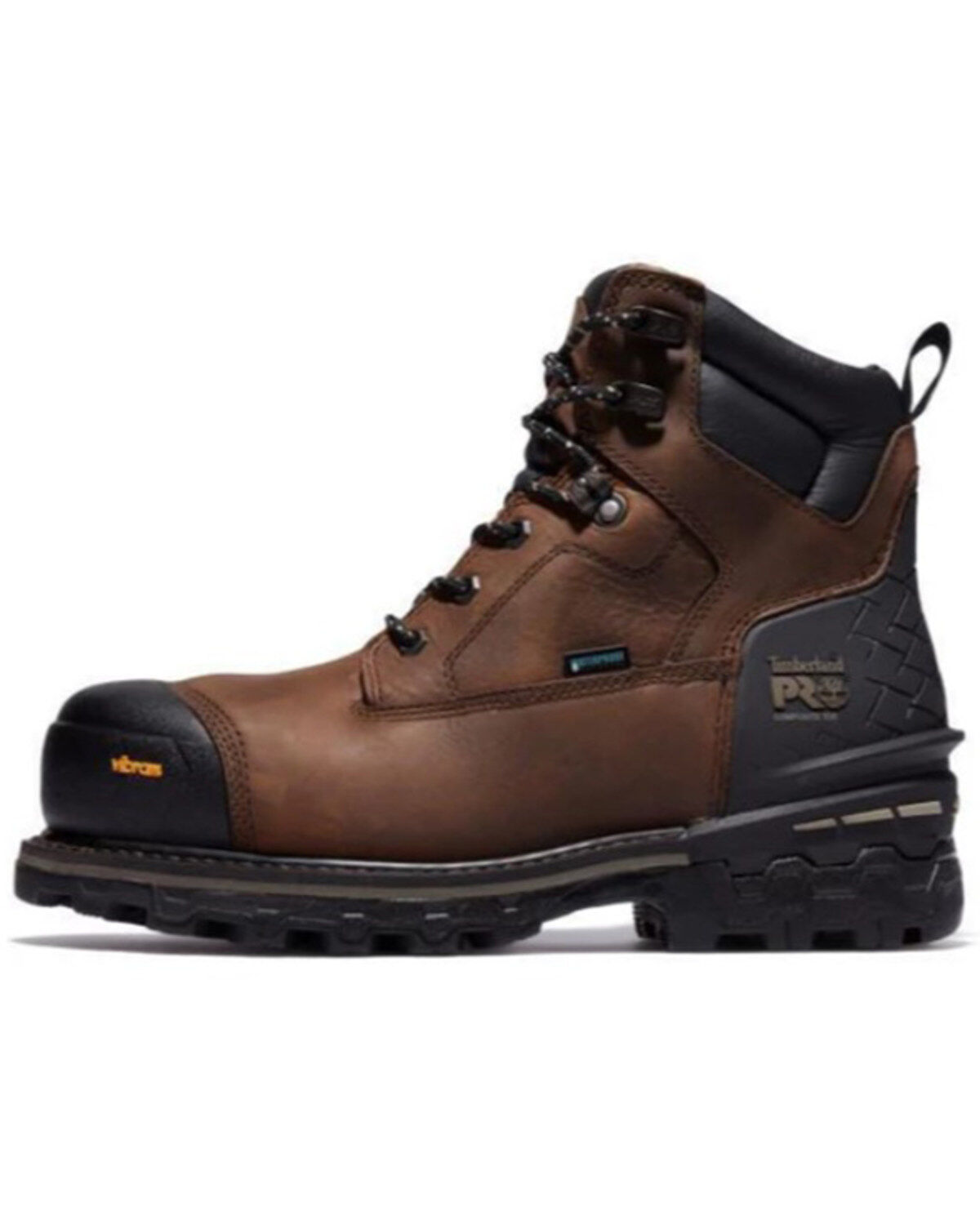 Image #3 - Timberland PRO Men's Boondock Waterproof Work Boots - Composite Toe, Brown, hi-res