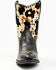Image #4 - Laredo Women's Carleigh Hair On Hide Western Fashion Booties - Snip Toe, Black, hi-res