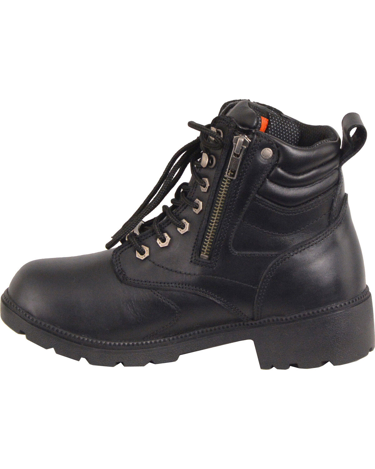 waterproof work boots with side zipper