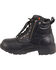 Image #3 - Milwaukee Leather Women's Waterproof Side Zipper Boots - Round Toe, Black, hi-res