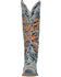Image #4 - Dingo Women's Texas Tornado Western Boots - Round Toe, Blue, hi-res
