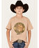 National Park Foundation Boys' Never Outgrow Adventure Graphic Short Sleeve T-Shirt - Sand, Sand, hi-res