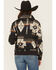 Image #4 - Ariat Women's Southwestern Print 1/4 Zip Pullover, Black, hi-res