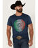 Image #1 - Cody James Men's TJ Mexico Emblem Short Sleeve Graphic T-Shirt, , hi-res