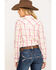 Image #2 - Wrangler Women's Boot Barn Exclusive Plaid Long Sleeve Western Shirt, , hi-res