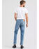 Image #2 - Levi's Men's 501 The Ben Light Regular Straight Leg Jeans, Blue, hi-res