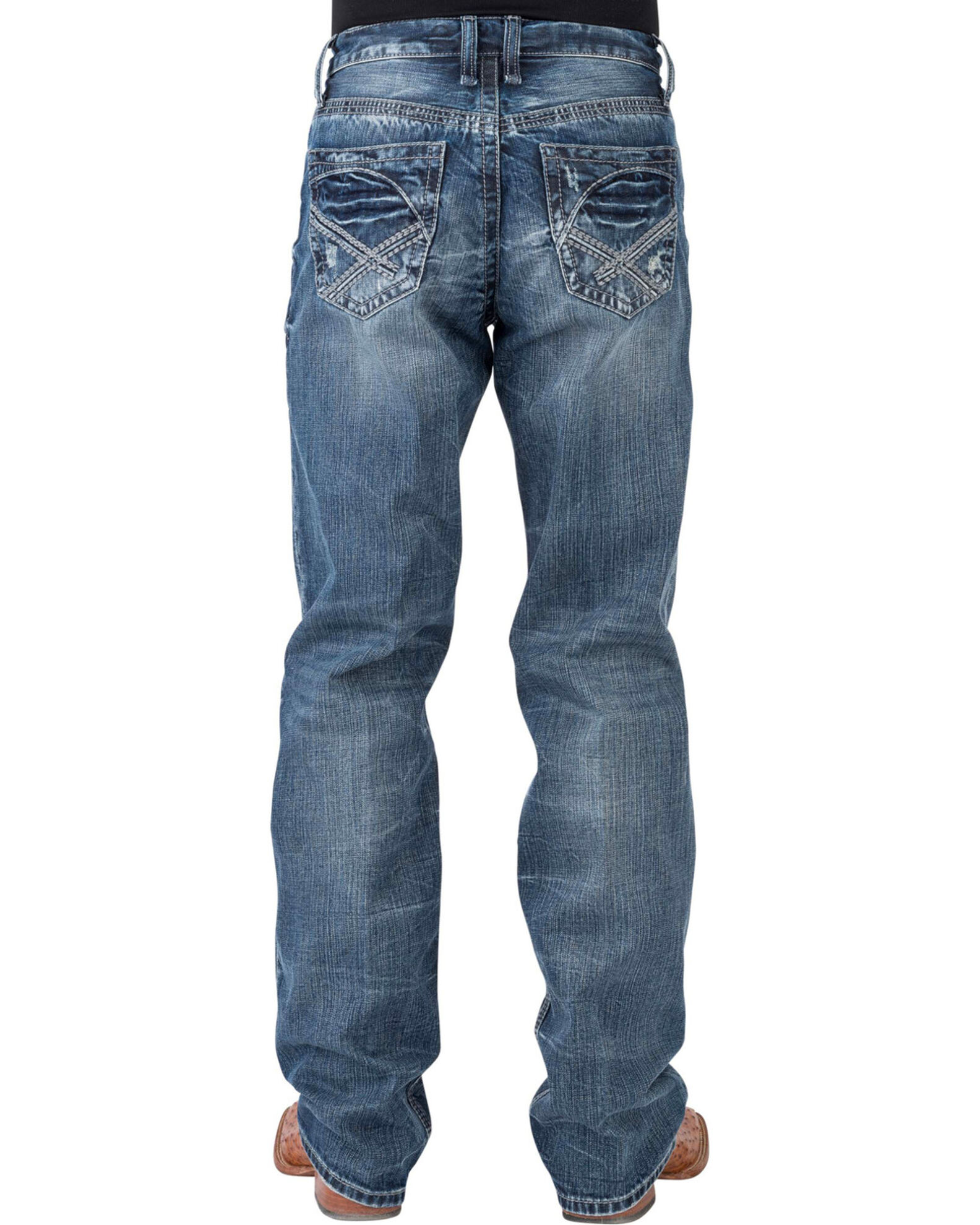 Tin Haul Men s Regular Joe Fit Medium Wash Bootcut Jeans Boot Barn