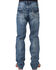 Image #1 - Tin Haul Men's Regular Joe Fit Medium Wash Bootcut Jeans, , hi-res