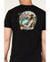 Image #4 - Brixton x Willie Nelson Men's Whiskey River Graphic T-Shirt, Black, hi-res