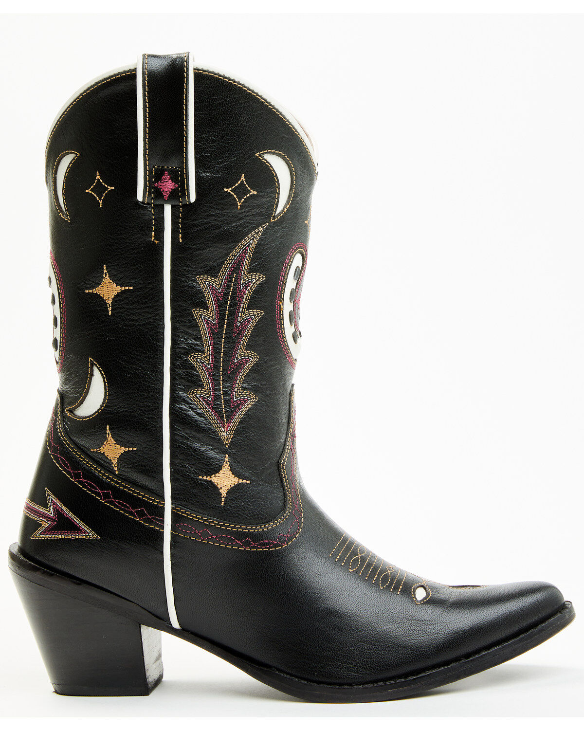 Image #2 - Idyllwind Women's Get Lucky Western Boots - Round Toe, Black, hi-res