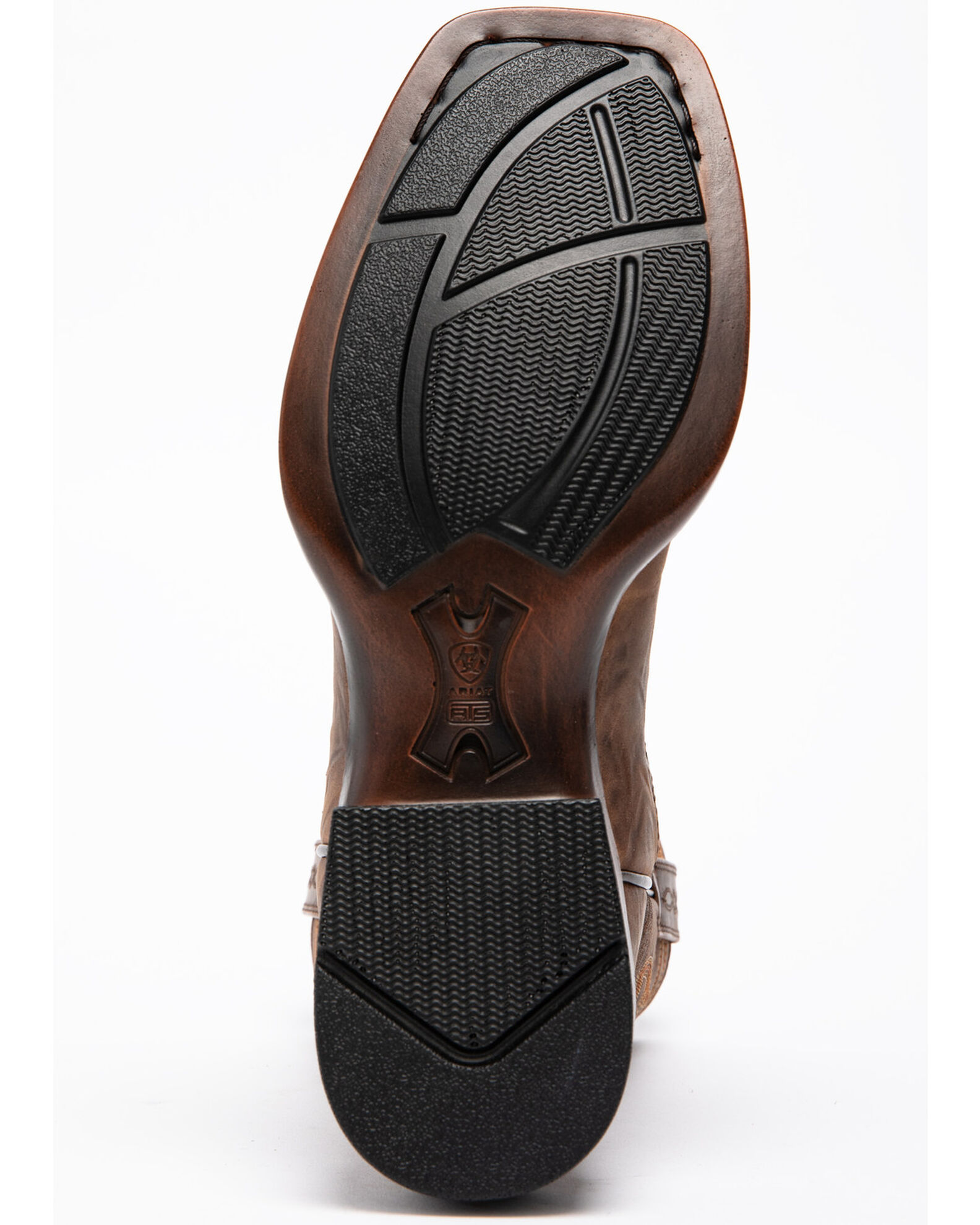 Men s Ariat Plano Western Boots 13 Tannin