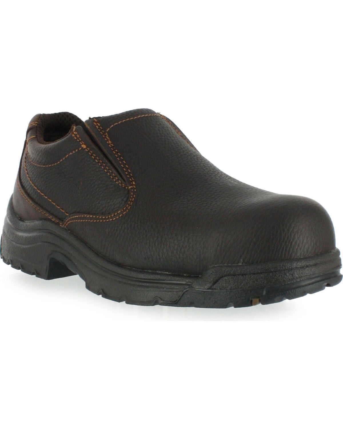 Timberland Pro Men's TITAN Work Shoes - Alloy Toe, Brown, hi-res