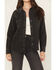 Image #3 - Levi's Premium Women's Iconic Western Denim Long Sleeve Snap Shirt, Black, hi-res